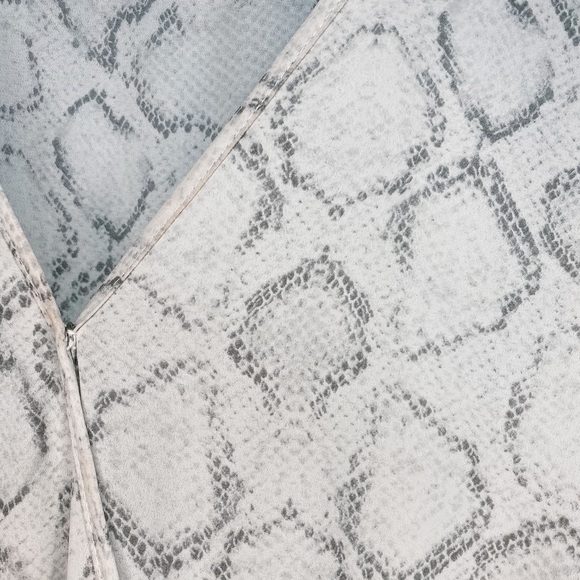 Buddy Love Smocked Waist Snakeskin Dress - Picture 5 of 5